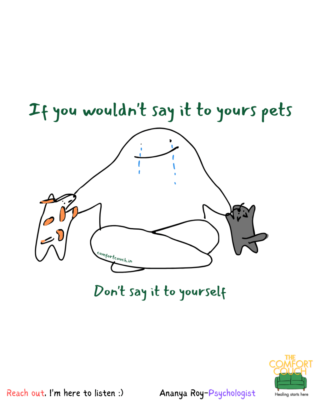 Improving Mental Wellbeing Through Positive Self-Talk: Lessons from Pets